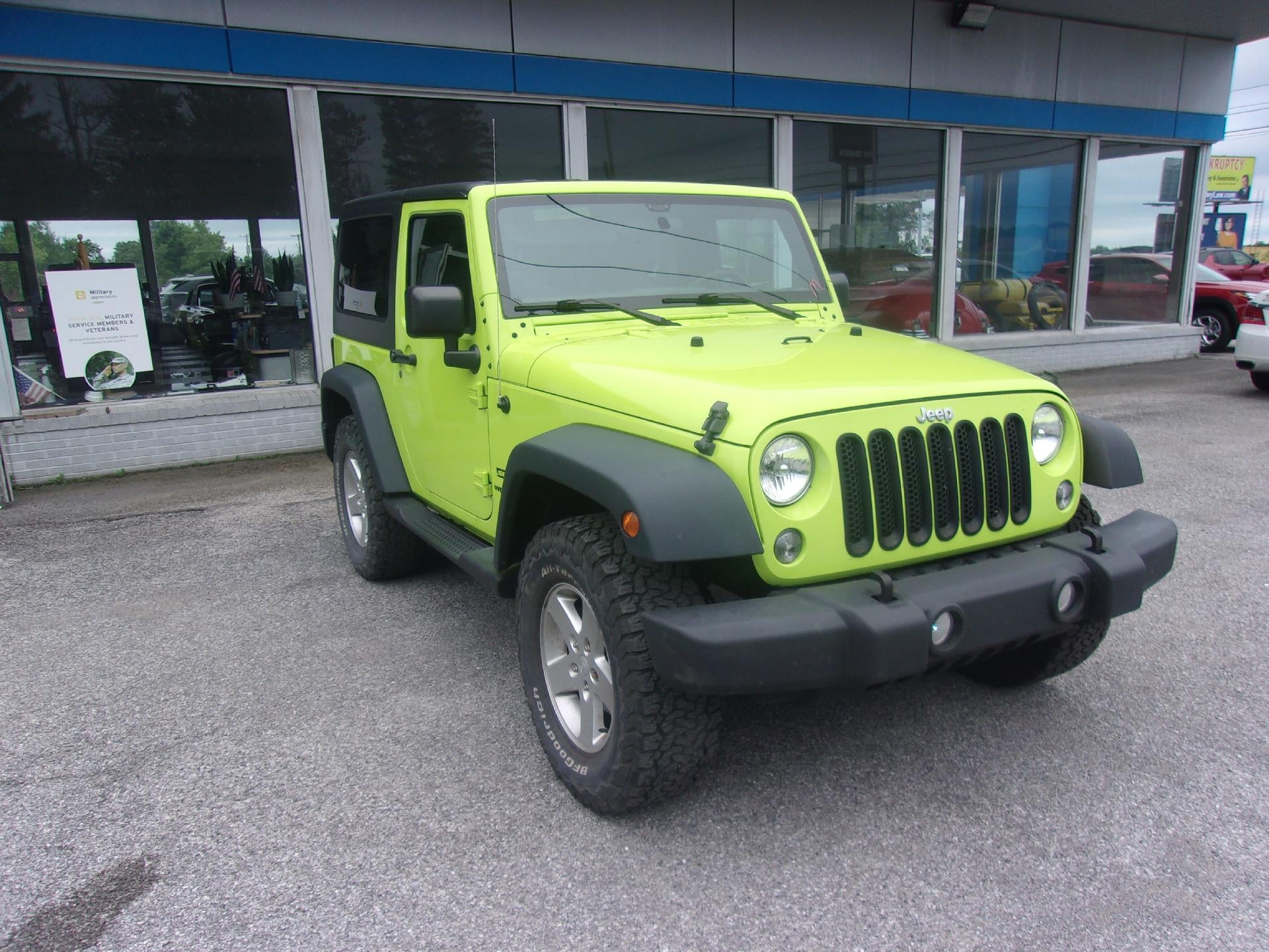 2016 Jeep Wrangler 4WD 2dr Sport